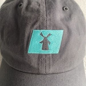 Dutch Bros Gray Hat Baby Blue Logo